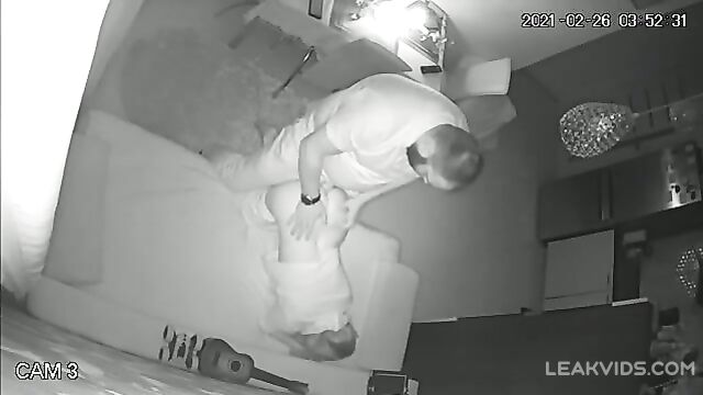 Father and daughter caught on hidden camera 100% Real Incest sex