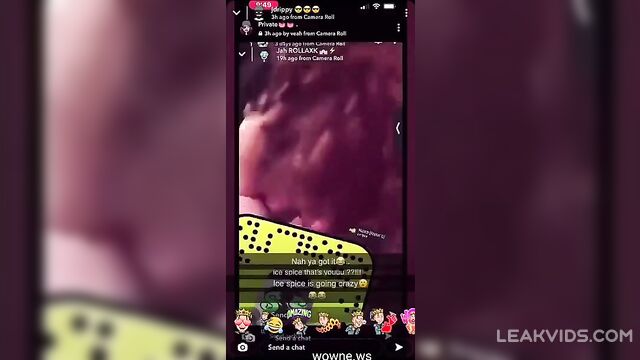 Rapper Ice Spice blowjob leaked video – SCANDAL