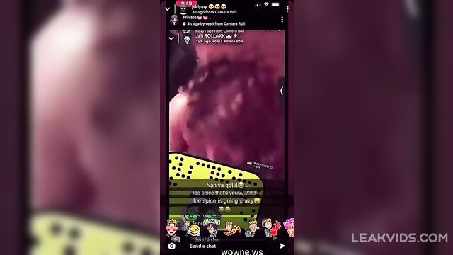 Rapper Ice Spice blowjob leaked video – SCANDAL - 3 image