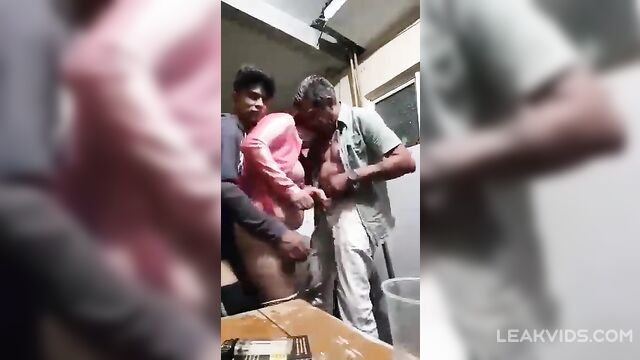 Dad & Son forcing sister to sex - 3 image