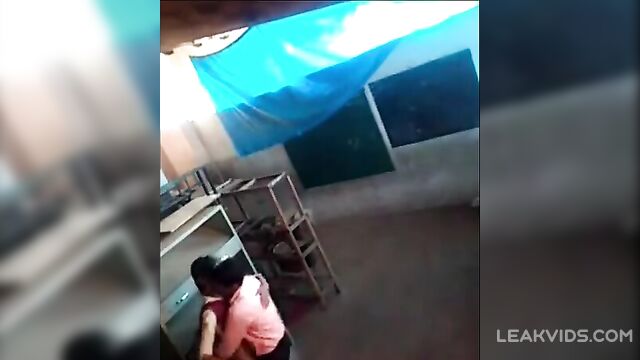 Teacher is Fucking Student in the Closet - 4 image