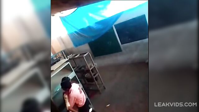 Teacher is Fucking Student in the Closet - 5 image