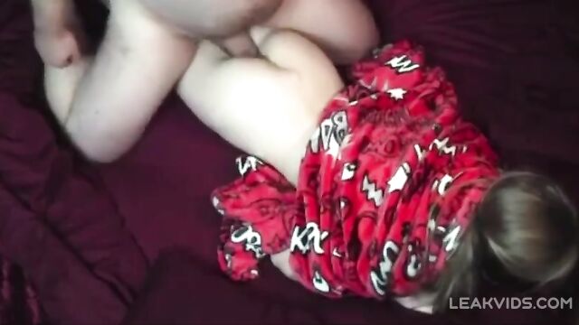 Pervert father sneaks into his daughter's room when his wife isn't home and fucks her