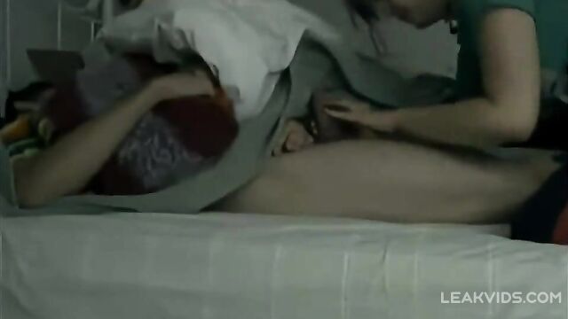 Real Sister Sucking Brother's Dick - 4 image