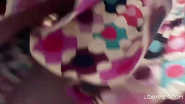 Son peeks Under his old mom's skirt - 2 image