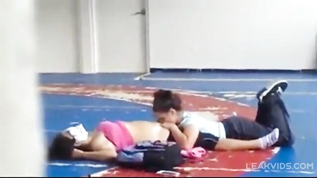 Sisters caught having lesbian sex after practice