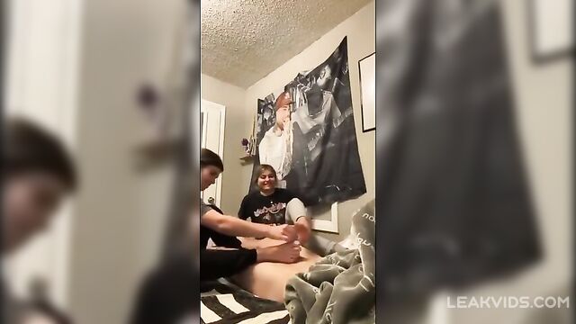 Two sexy sisters blow me - My Sister's sweet saucy mouth and my cousin's tight ass! - 1 image