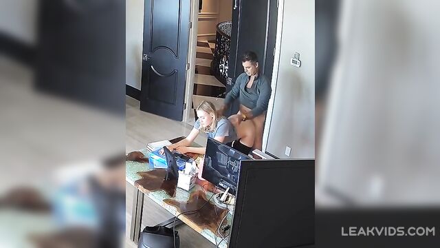 Father fucks his blonde daughter on hidden camera