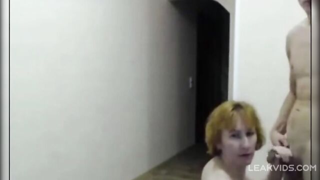 Real mom and son making some webcam cash - 1 image