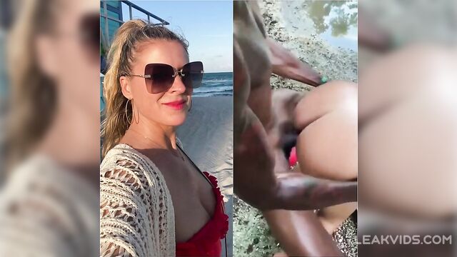 Rich white Mom fucked by a local in africa - 4 image