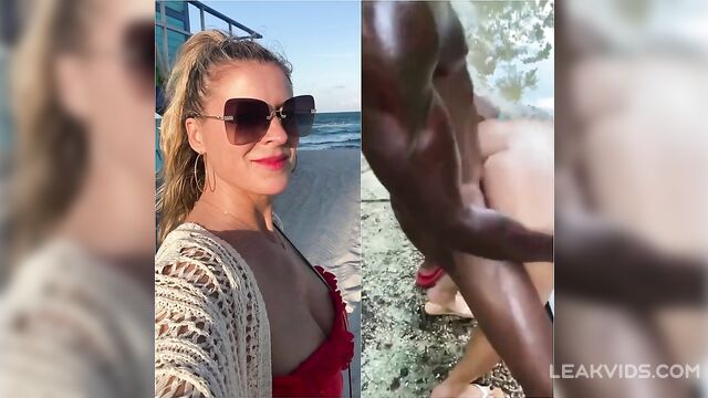 Rich white Mom fucked by a local in africa - 5 image