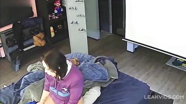 American Sister Fucking Her Sick Brother On Ip Cam - 5 image