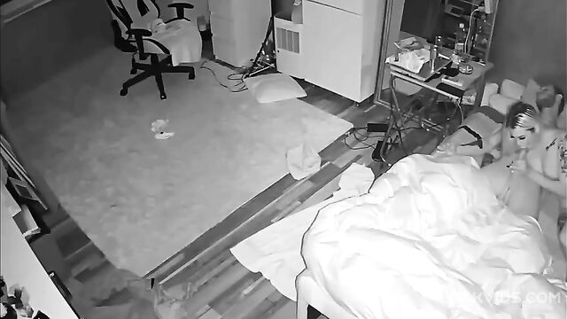 American Streamer Sister Fucks Her Brother On Ip Cam - 1 image