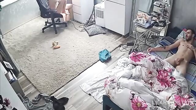 American Streamer Sister Fucks Her Brother On Ip Cam