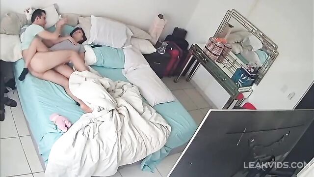 Young Latin Son Fucks His Mature Mom On Hidden Cam