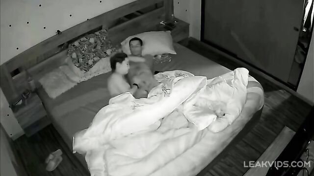 Stunning Italian Sister Fucked By Her Brother In Her Bed On Hidden Cam - 4 image