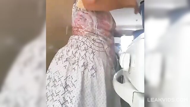 Slutty Mom Spread Her Ass In Front Of Her Son While Serving Food To Her Husband - 1 image