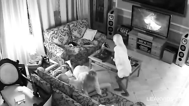 American Father Fucks Three Young Daughters On Hidden Camera - 1 image