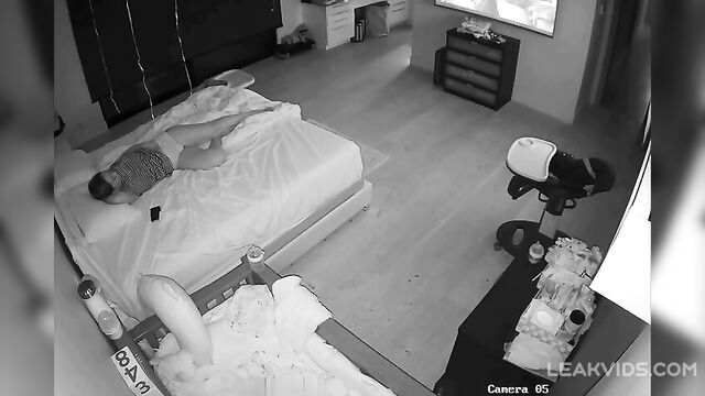 Horny Sister Is Fucked Hard By Her Brother On Vacation IP  cam - 3 image