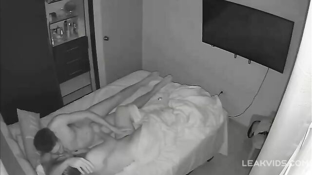 Real Brother Deeply Penetrates His Skinny Sister On Ip Camera - 3 image
