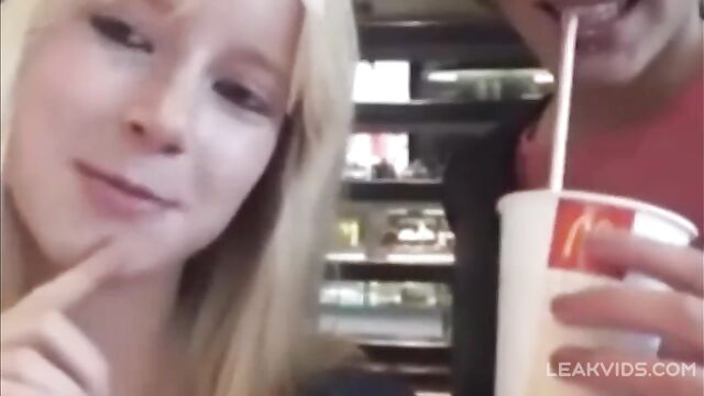 Lesbian Sisters Fisting Each Other In A Public Restroom