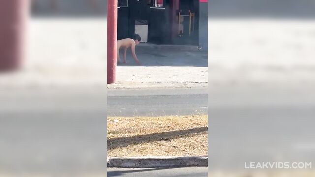 Brazilian Whore Caught Walking on All Fours After Consuming Substances - 2 image