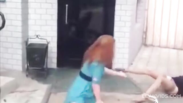 Russian Drunken Whores Fighting Over A Client - 3 image