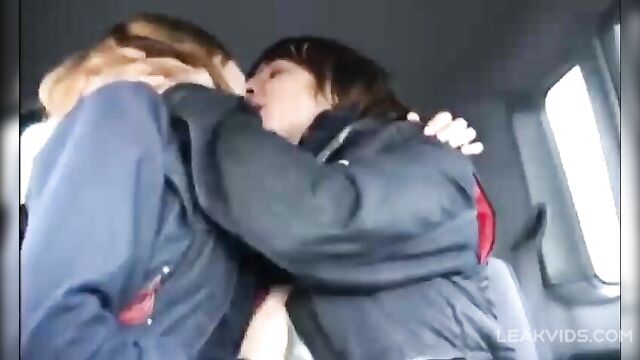 Brother Gets His Sister High On Marijuana And She Gives Him A Blowjob In The Car