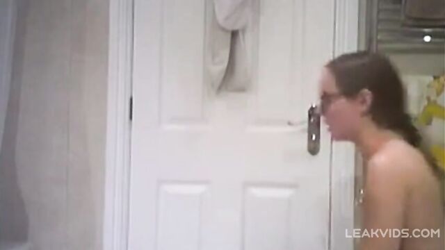Father Sets Up A Hidden Camera In The Bathroom And Peeks At His Daughter - 2 image