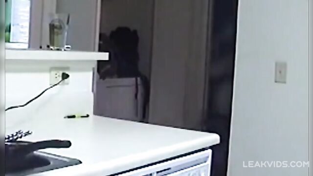 Drunk Busty Sister Having Passionate Sex With Her Brother On The Kitchen Counter - 2 image