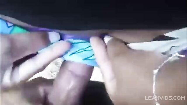 Portuguese Sister Sucks Her Brother's Cock Outdoors