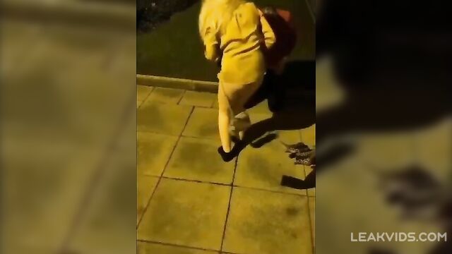 Two Drunk Couple Caught Pussy Licking And Having Hard Sex In The Streets At Night - 2 image