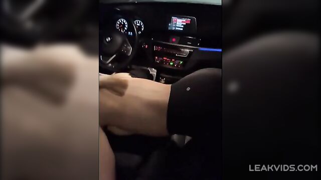 Sister wanted her brother to drive her home in his fancy BMW, but he made her suck his cock - 5 image