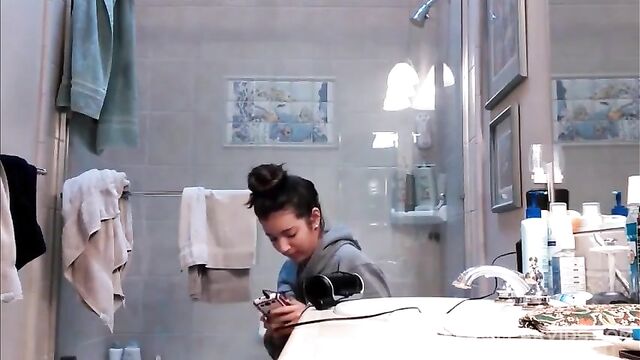 Father Set Up Hidden Camera To Record His Own Daughter Getting Undressed In Her Bathroom