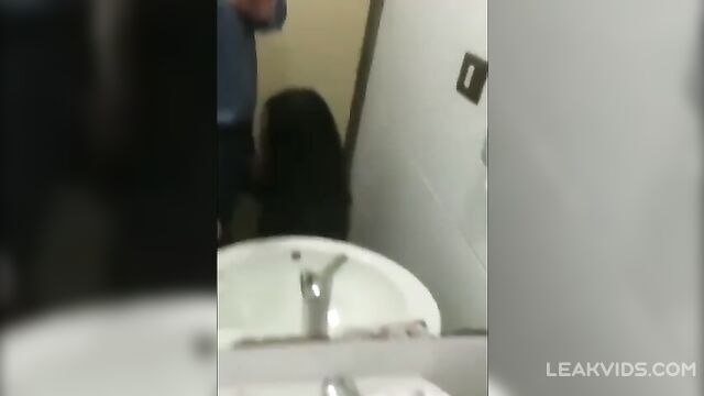 Kinky Old Doctor Having Sex With A Nurse In Their Clinic Bathroom - 1 image