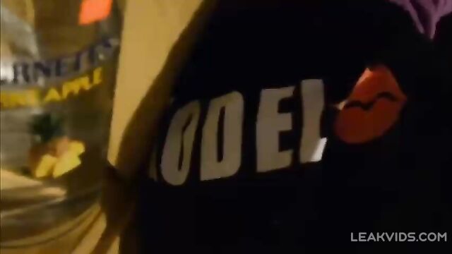 Cum Mustache For My Ebony Stepsister Giving Sloppy Blowjob At Home - 1 image