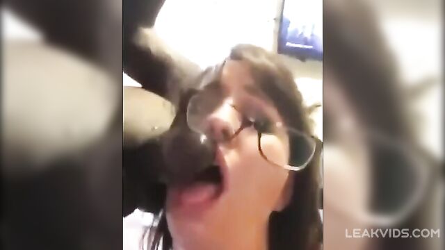 Real Teacher With Glasses Blowjob Bbc Student - 2 image