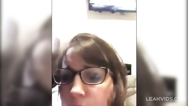 Real Teacher With Glasses Blowjob Bbc Student - 3 image