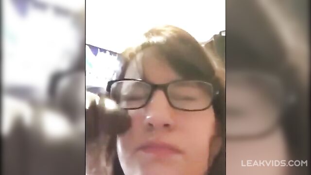 Real Teacher With Glasses Blowjob Bbc Student - 4 image