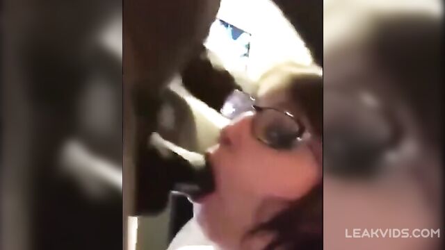 Real Teacher With Glasses Blowjob Bbc Student - 5 image