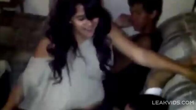 Really Drunk Sister Does A Lap Dance With Her Brother
