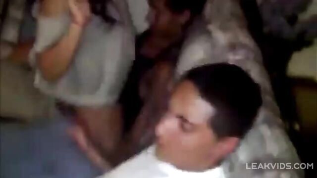 Really Drunk Sister Does A Lap Dance With Her Brother - 5 image