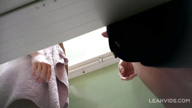 Teen Daughter Caught Playing With Her Brother's Cock - 1 image